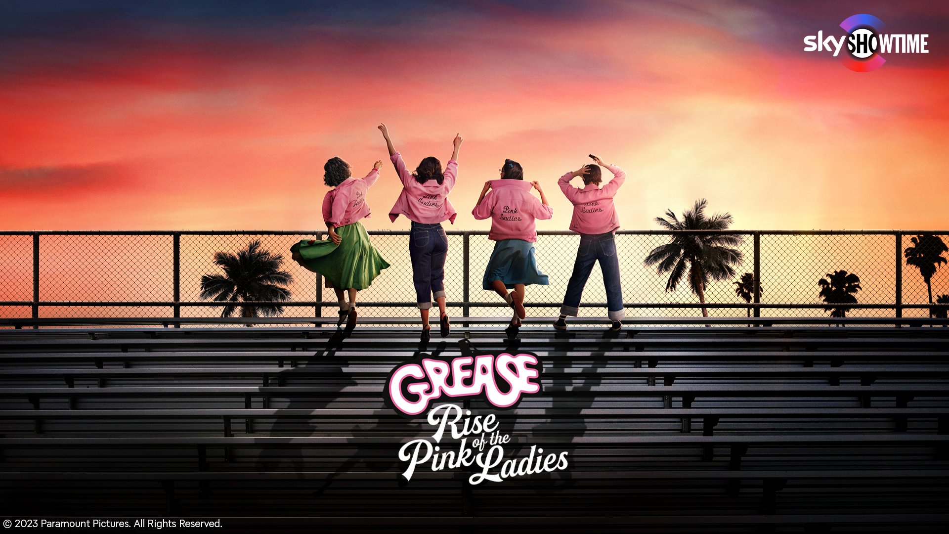 Grease: Rise of the Pink Ladies Branded Key Art